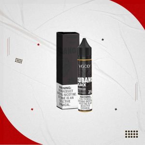 Vgod Cubano Black Salt Nicotine